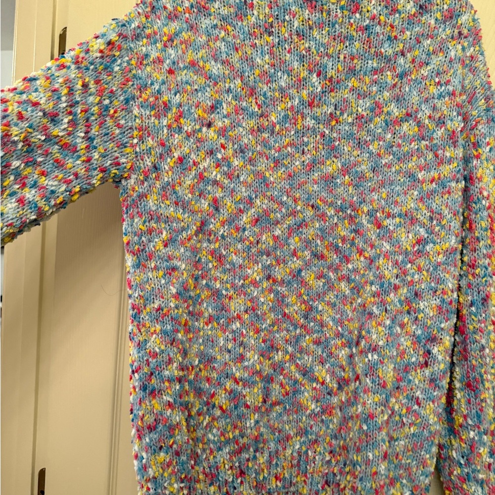 Source Unknown Multicolor Knit Sweater - image 5